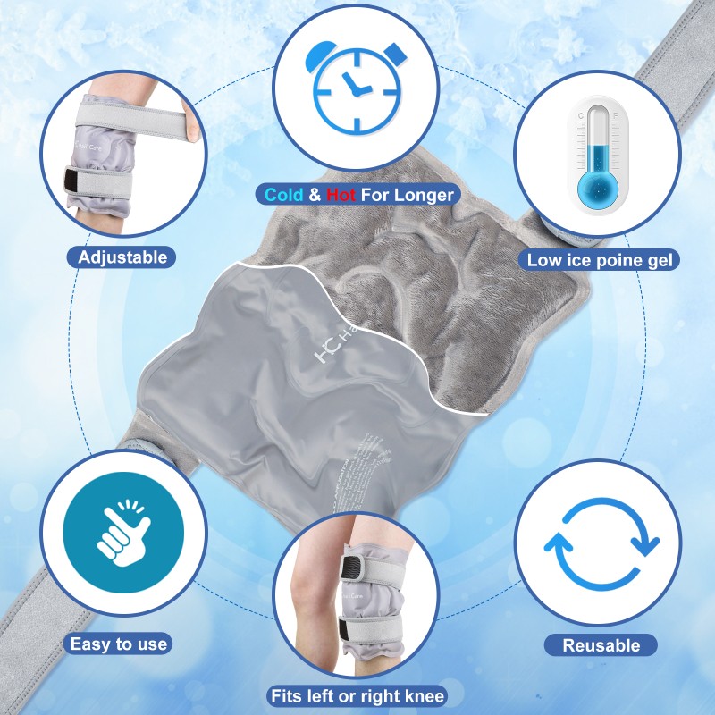 Knee Brace Manufacturer - Custom Logo Gel Compression Wrap