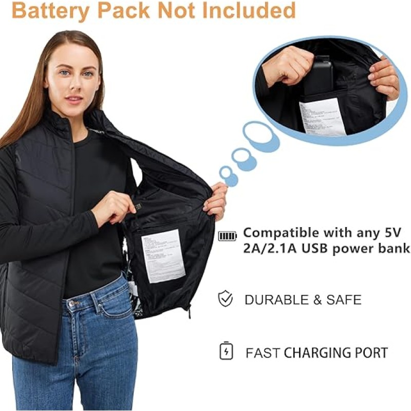 USB Heated Vest Manufacturer - Men Women Casual Winter Wear