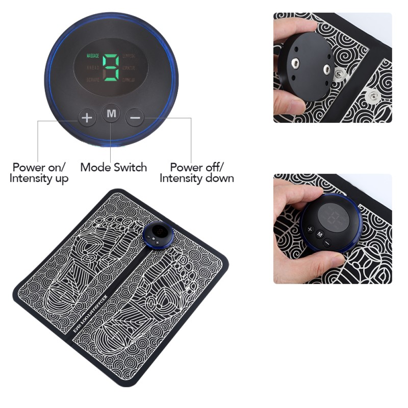 Electric Foot Massager Factory - USB Rechargeable Acupressure Mat