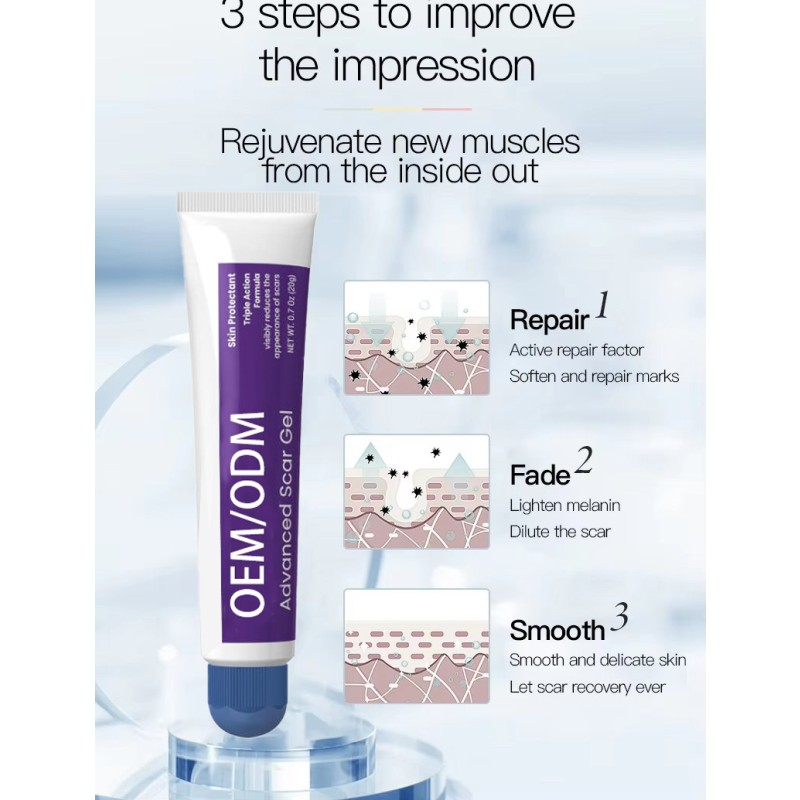 Scar Gel Manufacturer - OEM Customizable Advanced for Old New Scars Healthcare