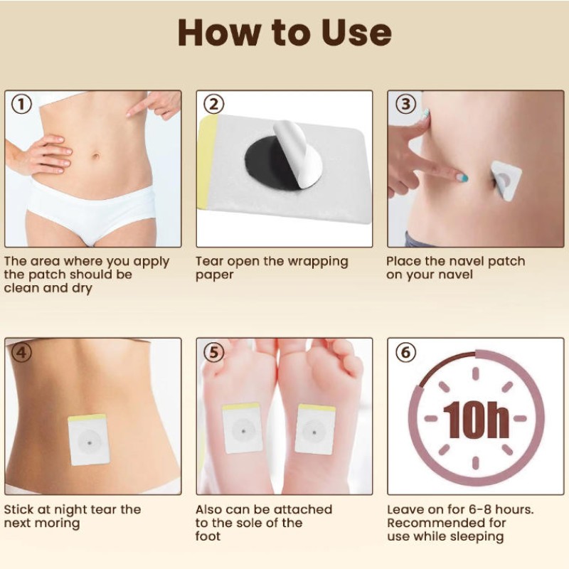 Magnetic Tummy Patch Supplier - Innovative Herbal Wonder Navel Magnet Belly Fat