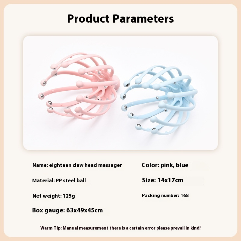 Head Massager Factory - Multifunctional Octopus Relaxation