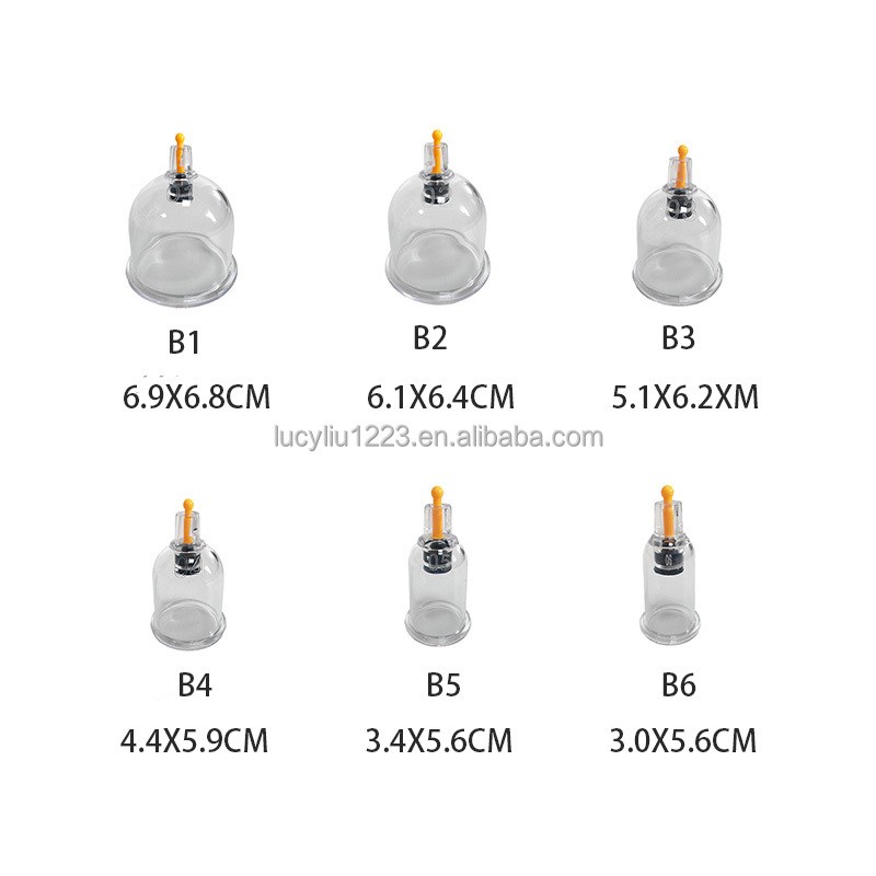Cupping Therapy Cups Manufacturer - Plastic Suction Cup Model B