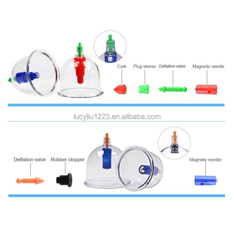 Cupping Therapy Cups Manufacturer - Plastic Suction Cup Model B