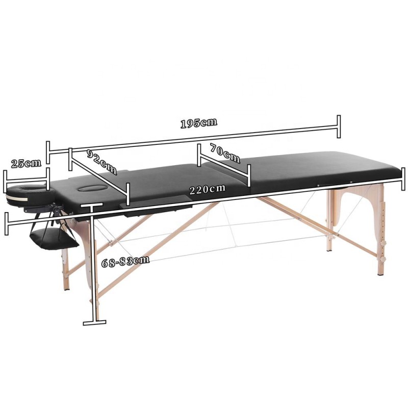 Folding Massage Table Manufacturer - Professional Adjustable Height SPA