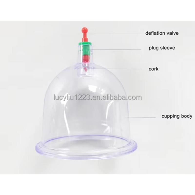 Cupping Therapy Cups Manufacturer - Plastic Suction Cup Model B
