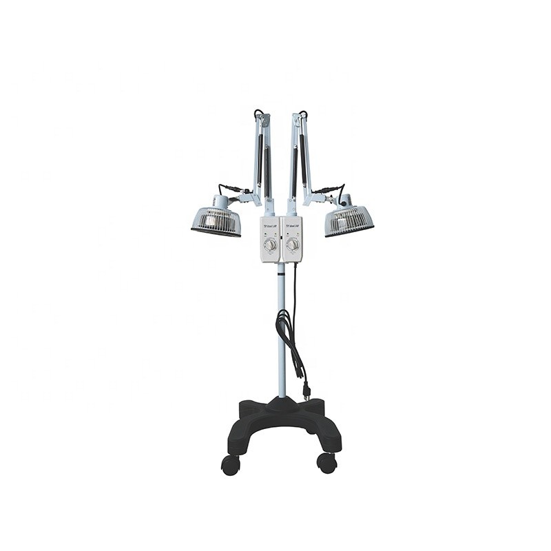 TDP Heat Lamp Manufacturer - Double Small Head Floor Standing