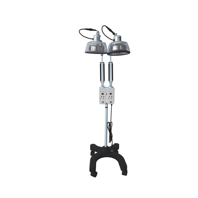 TDP Heat Lamp Manufacturer - Double Small Head Floor Standing