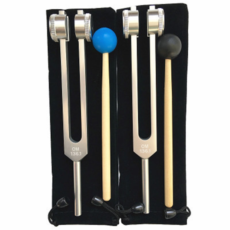 Sound Tuning Fork Supplier - 3 Pcs Set Metal Healing