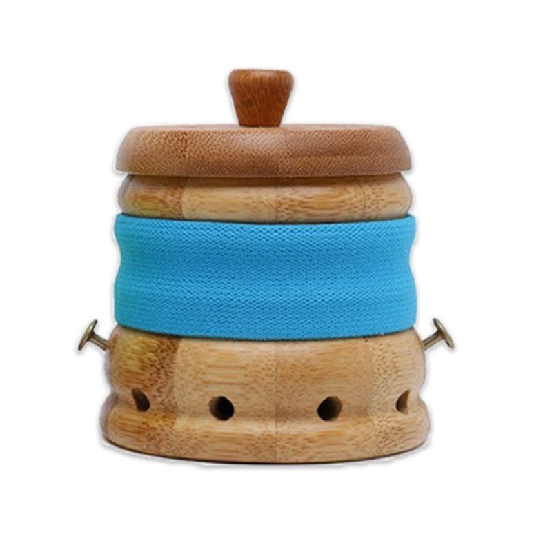 Portable Moxa Box Supplier - Bamboo Moxibustion Box with Lid