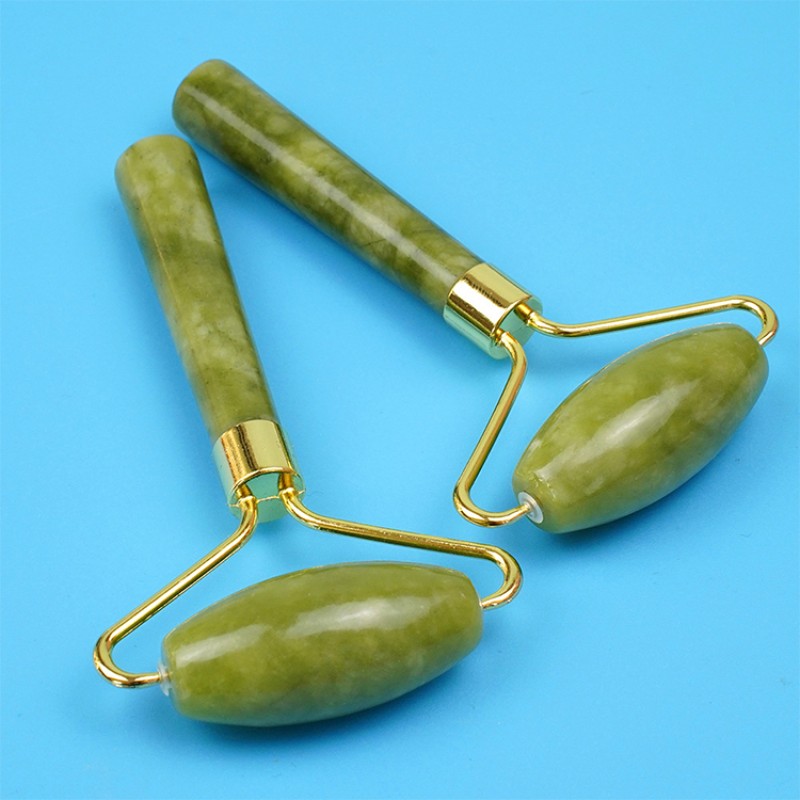 Eye Roller Manufacturer - Green Mini Jade Roller Slimming