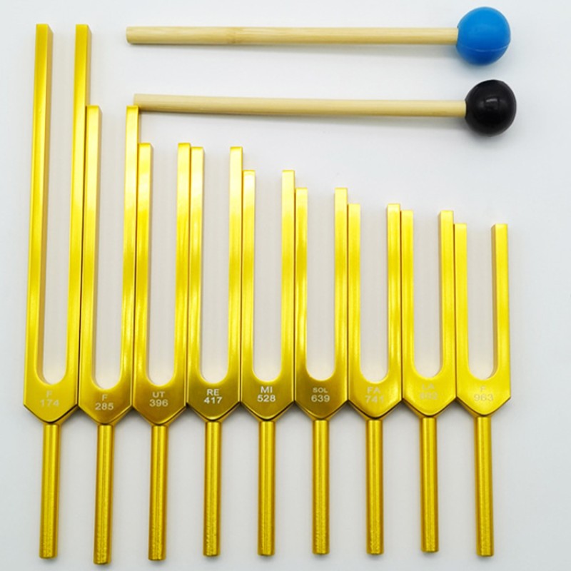 Medical Tuning Fork Manufacturer - Aluminum Alloy 8pcs Set