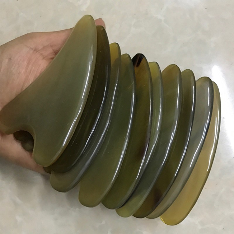 Ox Horn Massage Tool Supplier - Body Scraping Plate Massage