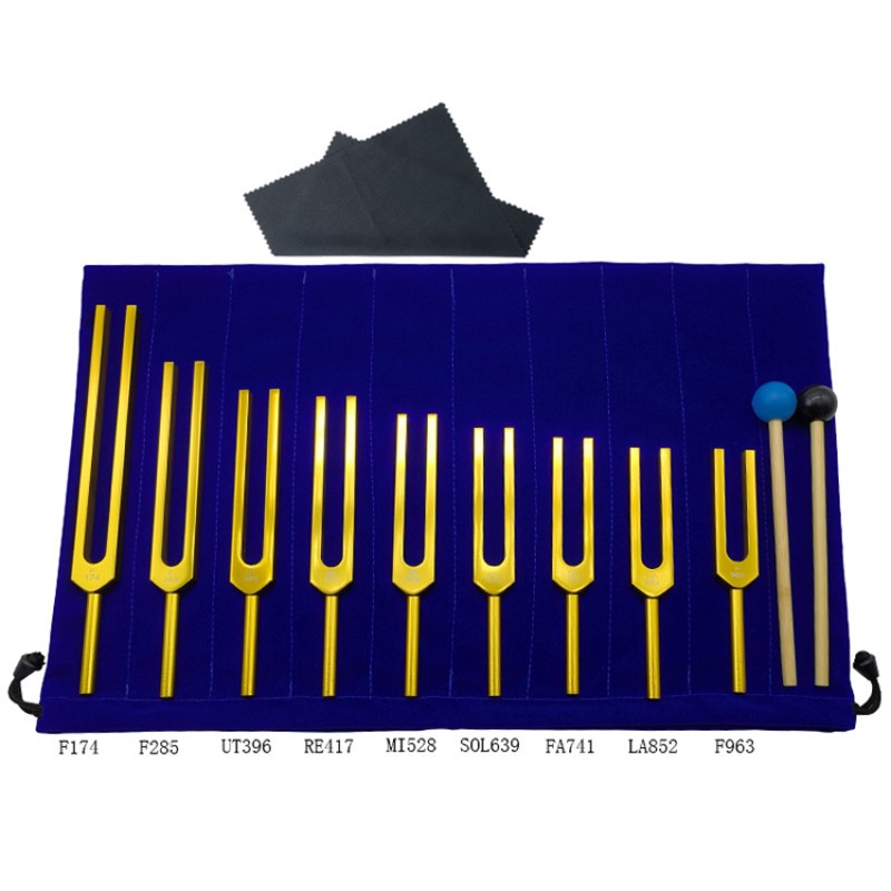 Medical Tuning Fork Manufacturer - Aluminum Alloy 8pcs Set