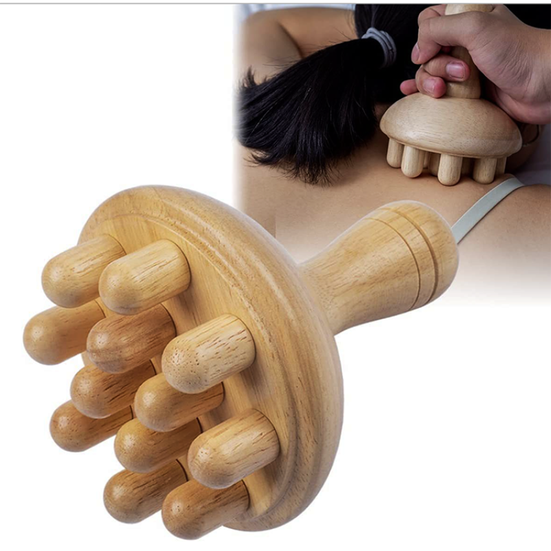 Wood Massage Stick Factory - Natural Back Scraping SPA