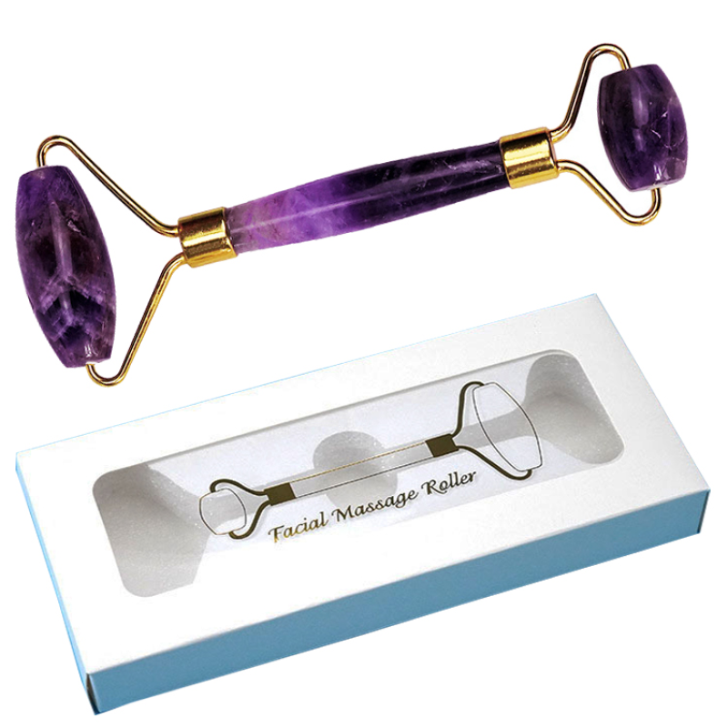 Jade Face Roller Factory - Rose Quartz Eye Massage Skin