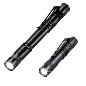 Pen Flashlight Manufacturer - 2*aaa Battery Led Torch