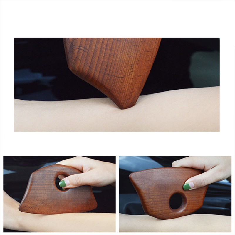 Maderotherapy Tools Manufacturer - Wooden Body Gua Sha Tool