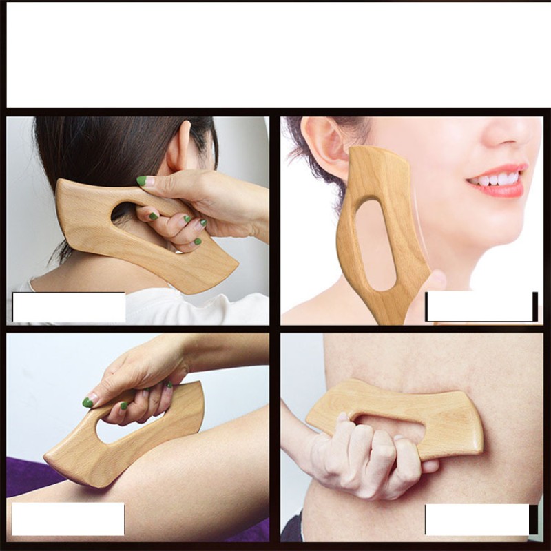 Maderotherapy Tools Manufacturer - Wooden Body Gua Sha Tool