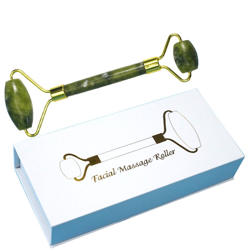 Jade Roller Set Factory - Custom Light Green Gift Set