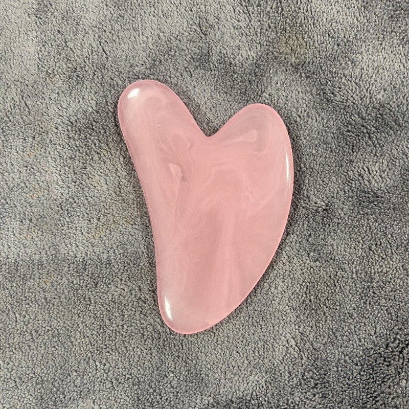 Gua Sha Tool Factory - Resin Massage Board Heart Shape