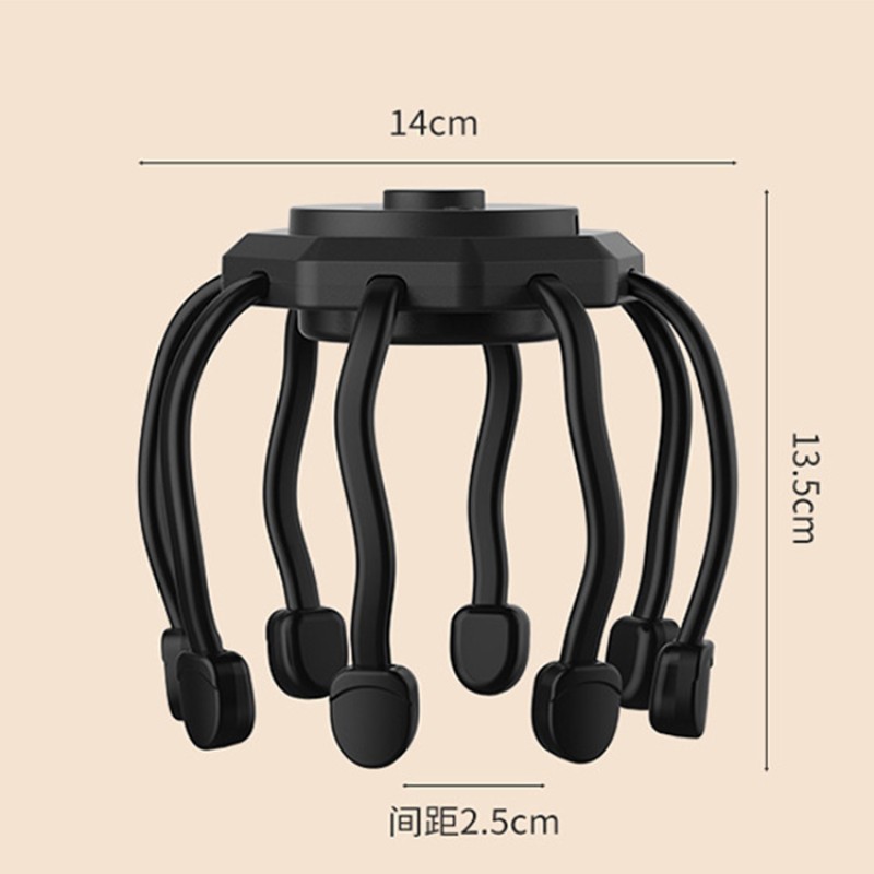 Hair Massager Factory - 8 Vibrating Contacts Ultra