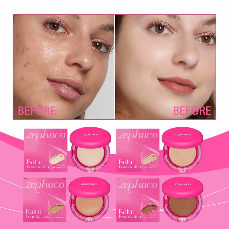 Foundation Balm Manufacturer - Waterproof Full Coverage Dark Skin