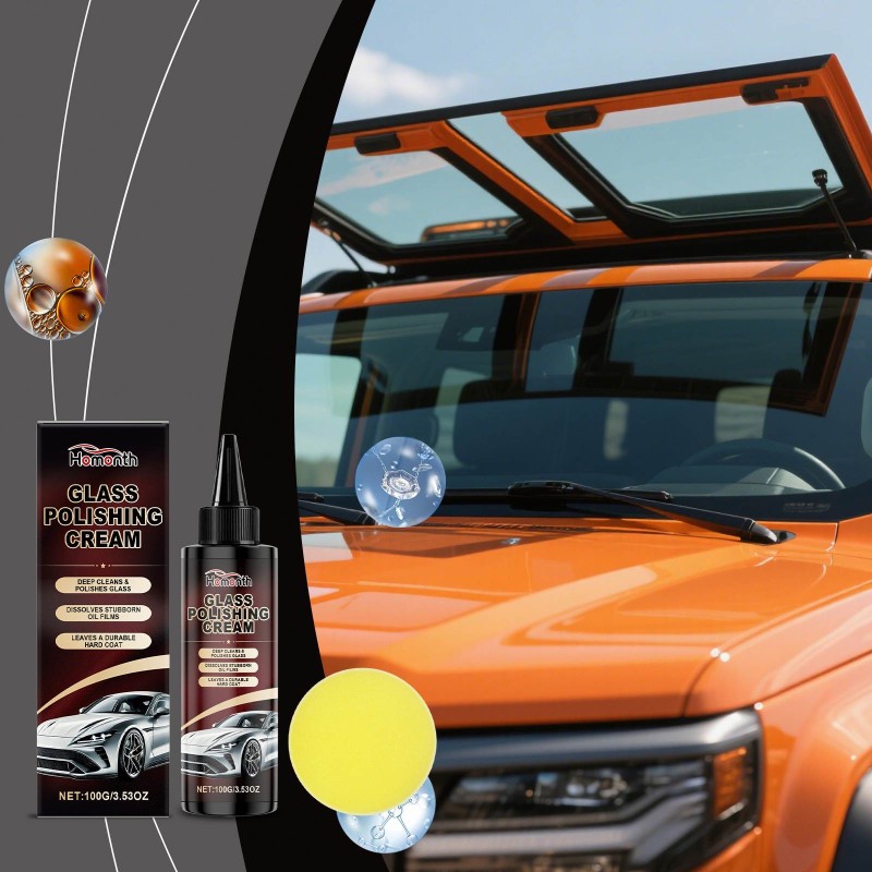 Glass Cleaner Factory - Acid Rain Watermarks Remover 100g