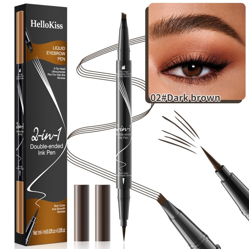 Eyebrow Pencil Manufacturer - 2 in 1 Double Sided Waterproof
