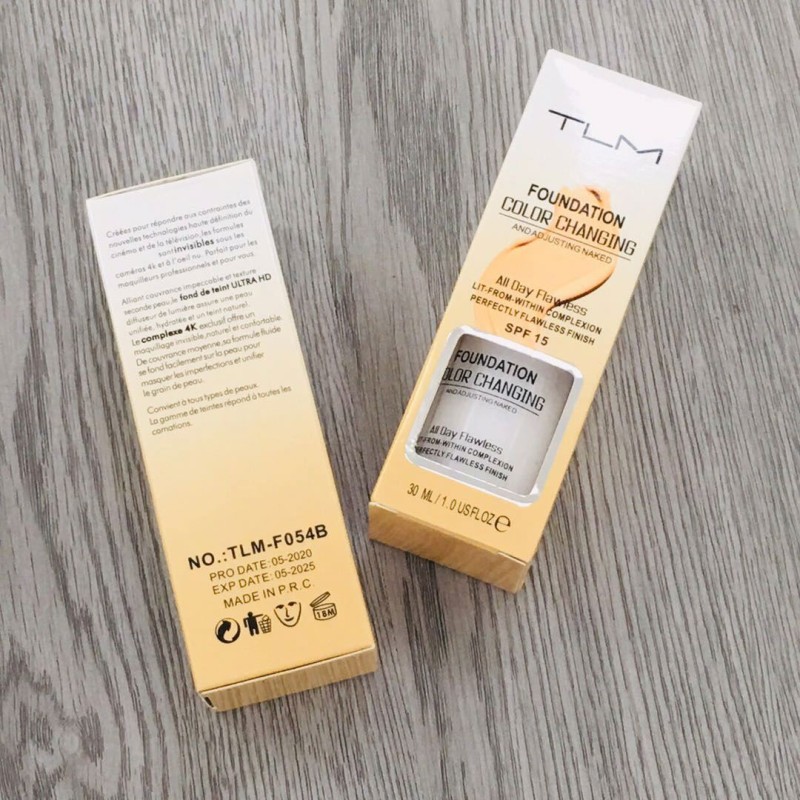 Color Changing Foundation Factory - SPF 15 Long Lasting 30ml