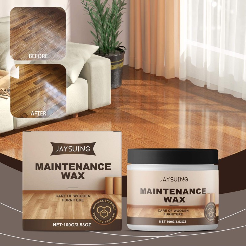 Floor Wax Supplier - Wooden Beeswax Liquid Polishing 100G