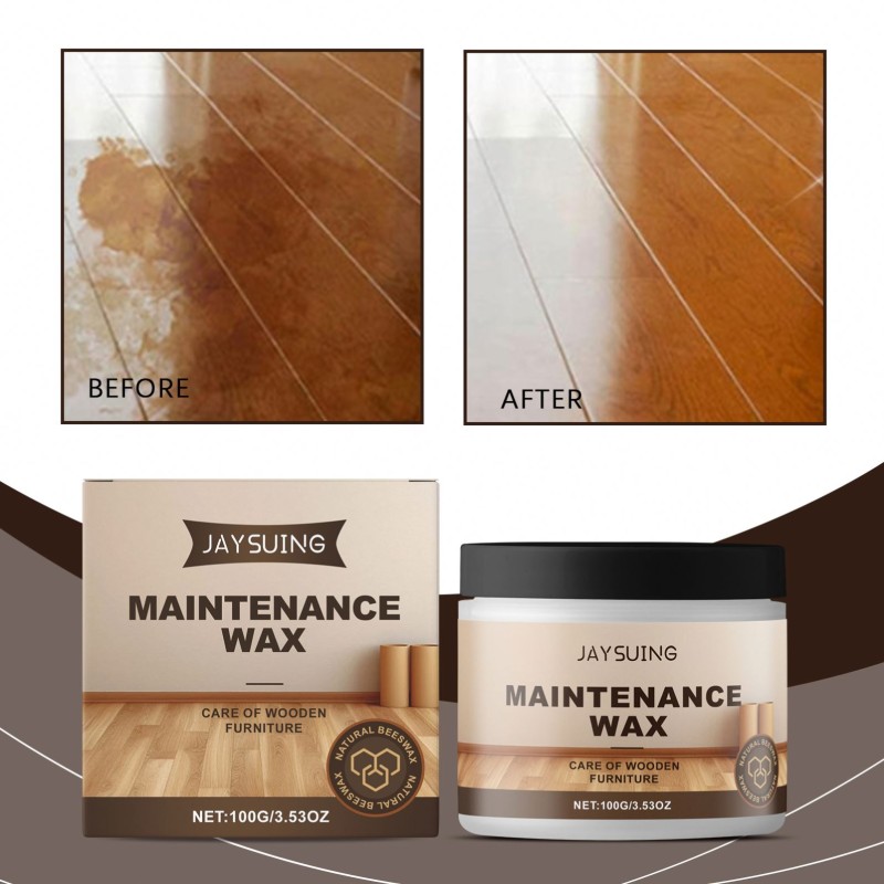 Floor Wax Supplier - Wooden Beeswax Liquid Polishing 100G