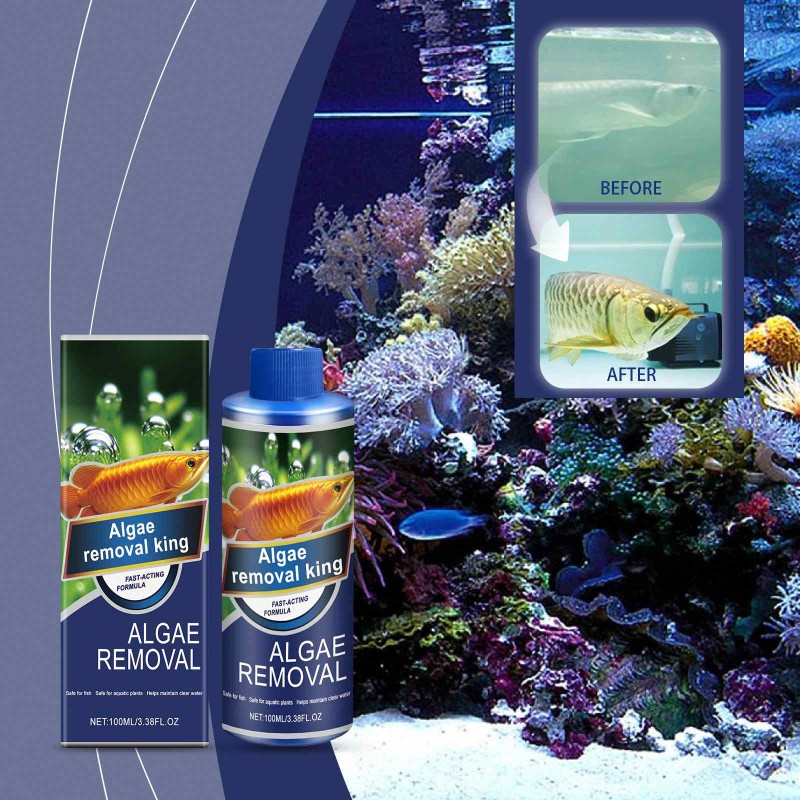 Algae Remover Supplier - Fish Tank Stains Control Clarifier
