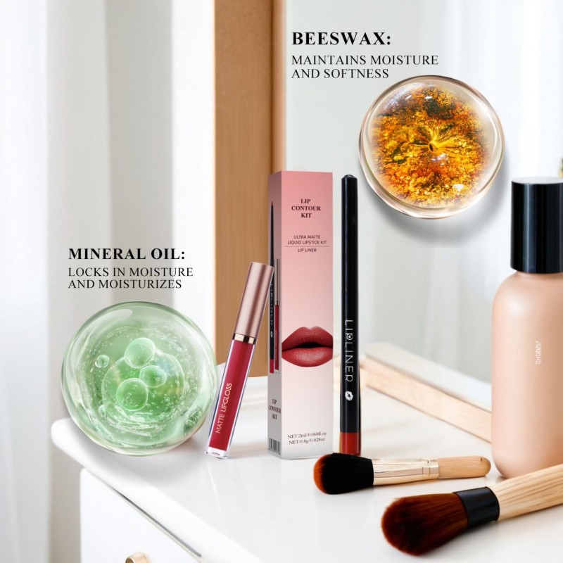 Lip Contour Kit Supplier - Long Lasting Matt Effect Gloss