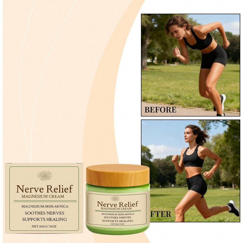 Magnesium Cream Manufacturer - Nerve Relief Sleep Promotion