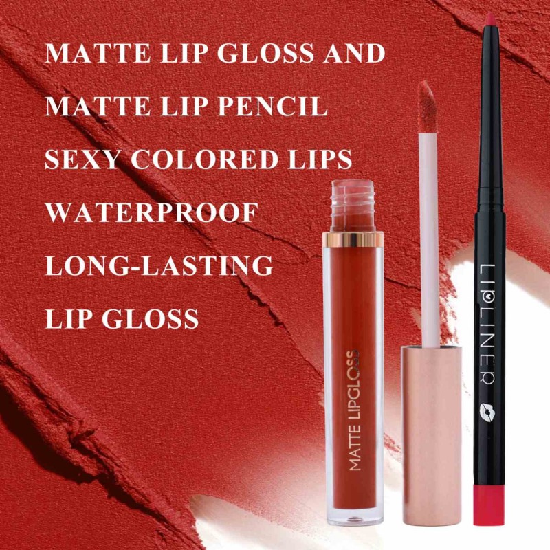 Lip Contour Kit Supplier - Long Lasting Matt Effect Gloss