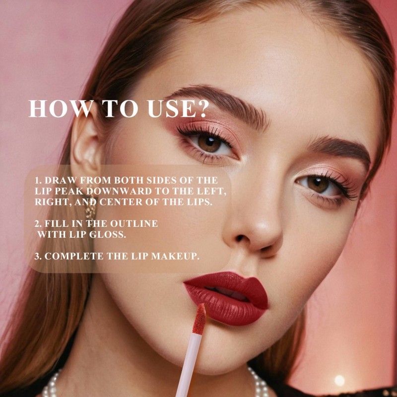 Lip Contour Kit Supplier - Long Lasting Matt Effect Gloss