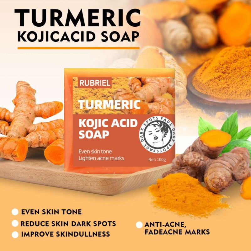 Turmeric Soap Manufacturer - Kojic Acid Skin Brightening Handmade