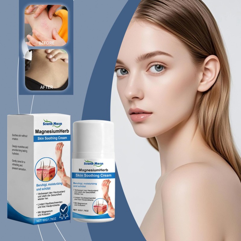 Magnesium Cream Manufacturer - Soothing Redness Itching Care