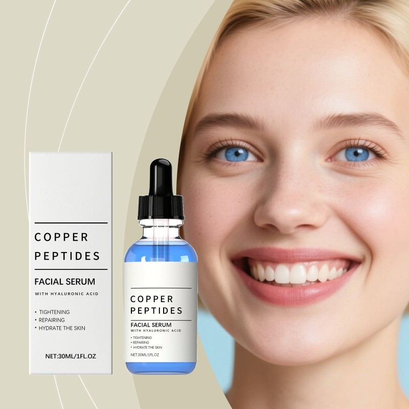 Facial Serum Supplier - Copper Peptide Collagen Boosting