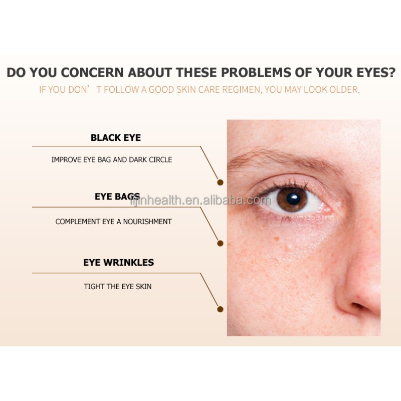 Under Eye Mask Factory - Hot Selling Collagen Crystal 24k Golden Puffy Eyes