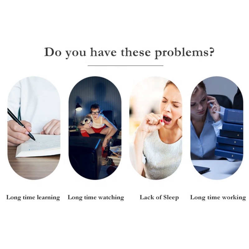 Dry Eye Steam Mask Factory - Winning Product Green Tea Warm Eyemask Satin