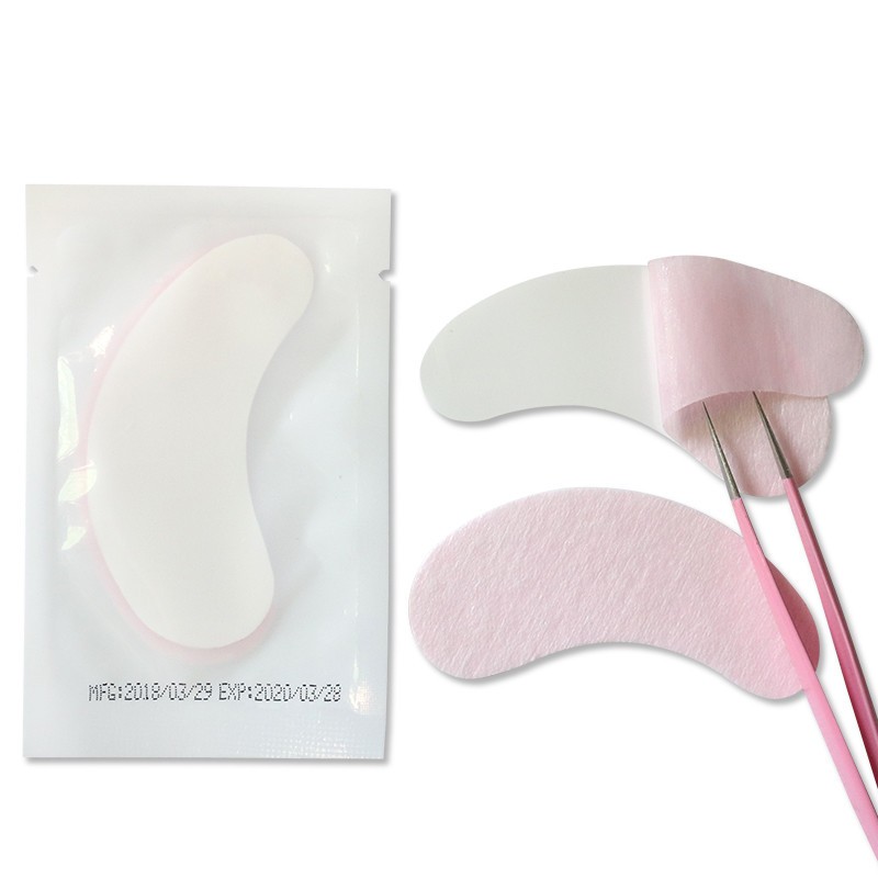 Lash Under Eye Patches Factory - White Collagen Gel Silicon for Extensions