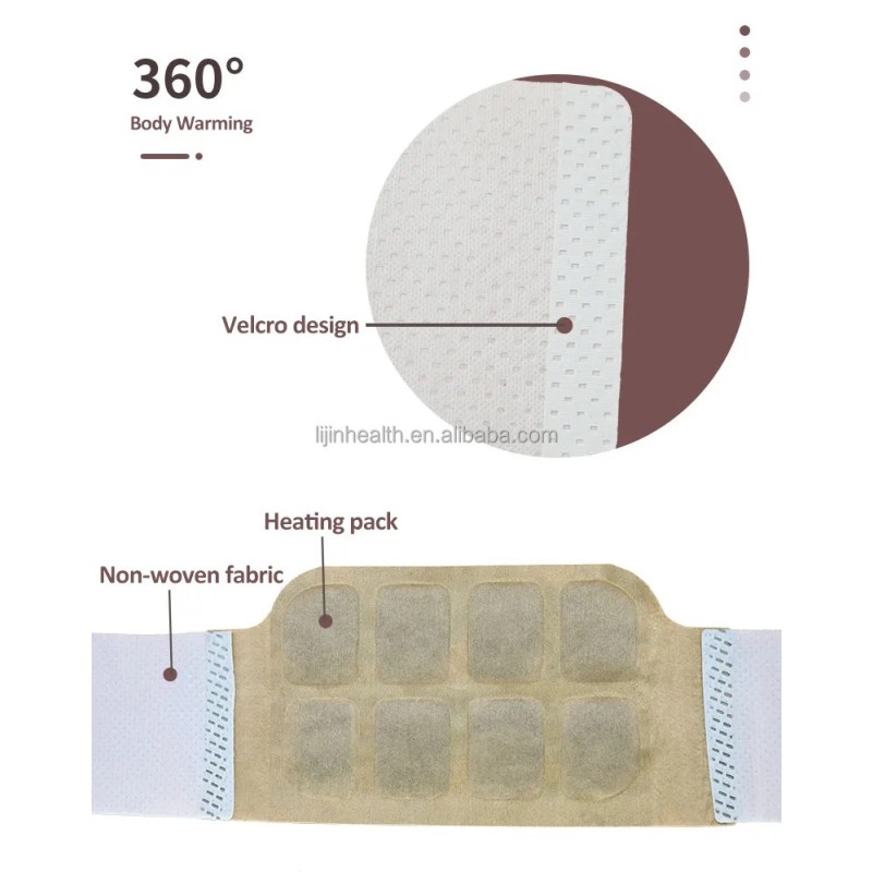 Waist Warmer Patch Supplier - Disposable Soft Plush Relieve Fatigue