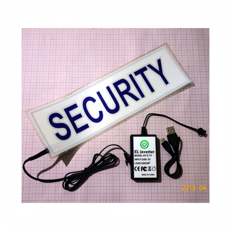 EL Safety Vest Factory - Soft Uniform Light Reflective Strip Dual Warning Rain