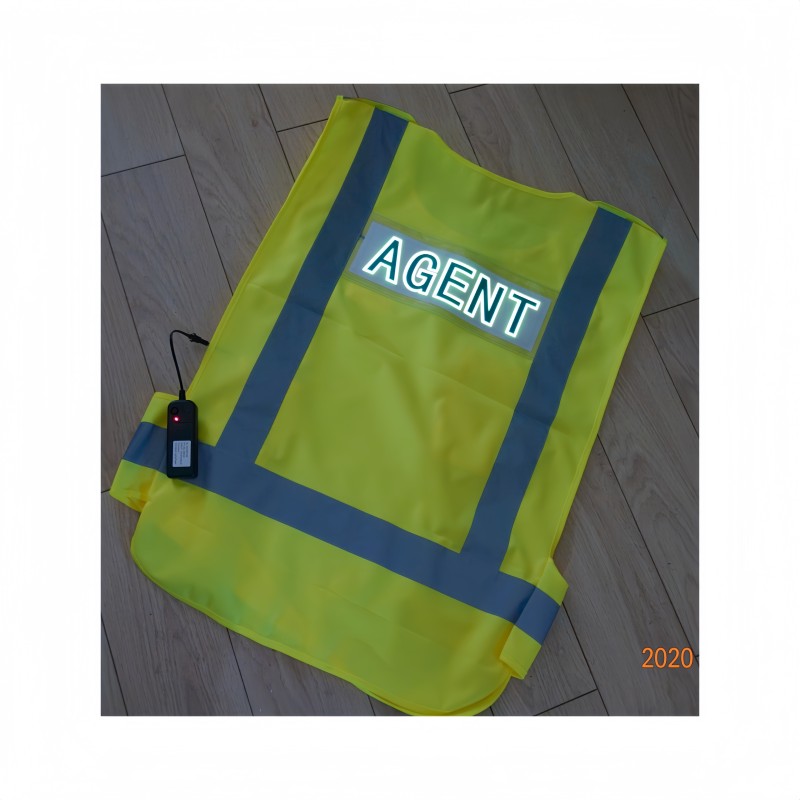 EL Light Safety Vest Manufacturer - Battery Inverter Outdoor Night Run Safety