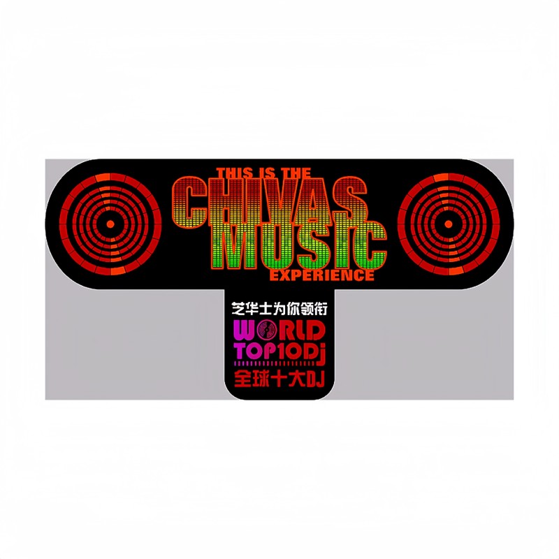 EL Advertising Poster Manufacturer - Whiskey Rum Vodka Ultra-thin Custom Logo