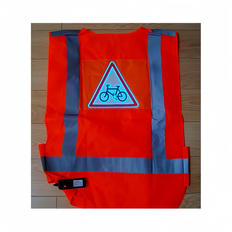 EL Luminous Safety Vest Factory - High Brightness Battery Inverter Road Construction