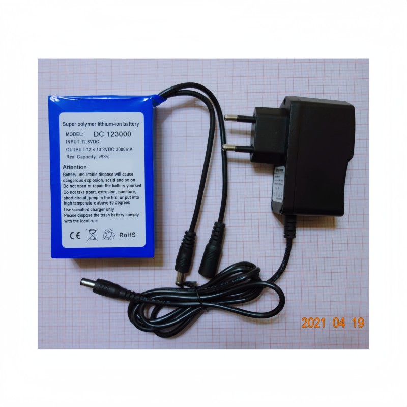 Lithium Battery Pack Factory - 12V 9800mAh Security Systems Surveillance Cameras