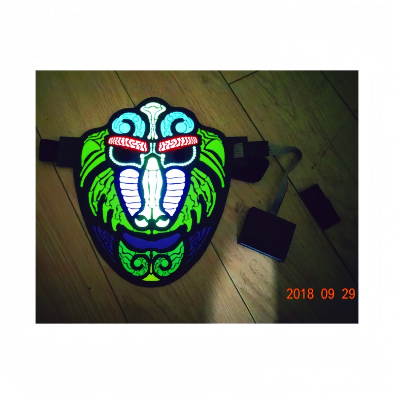 EL Sheet Mask Factory - Voice-Activated for KTV Nightclubs Electric Theme